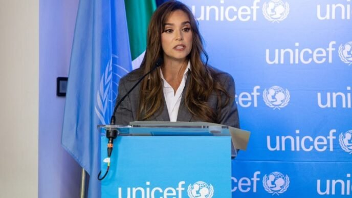 Tania Rincón embajadora UNICEF México